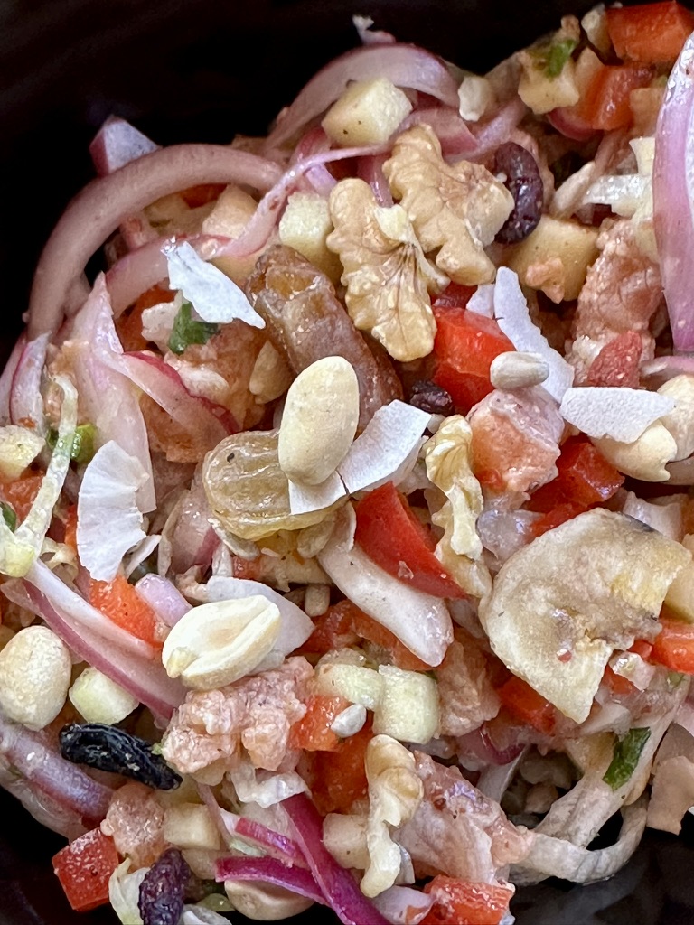 Fresh ingredients, full of color