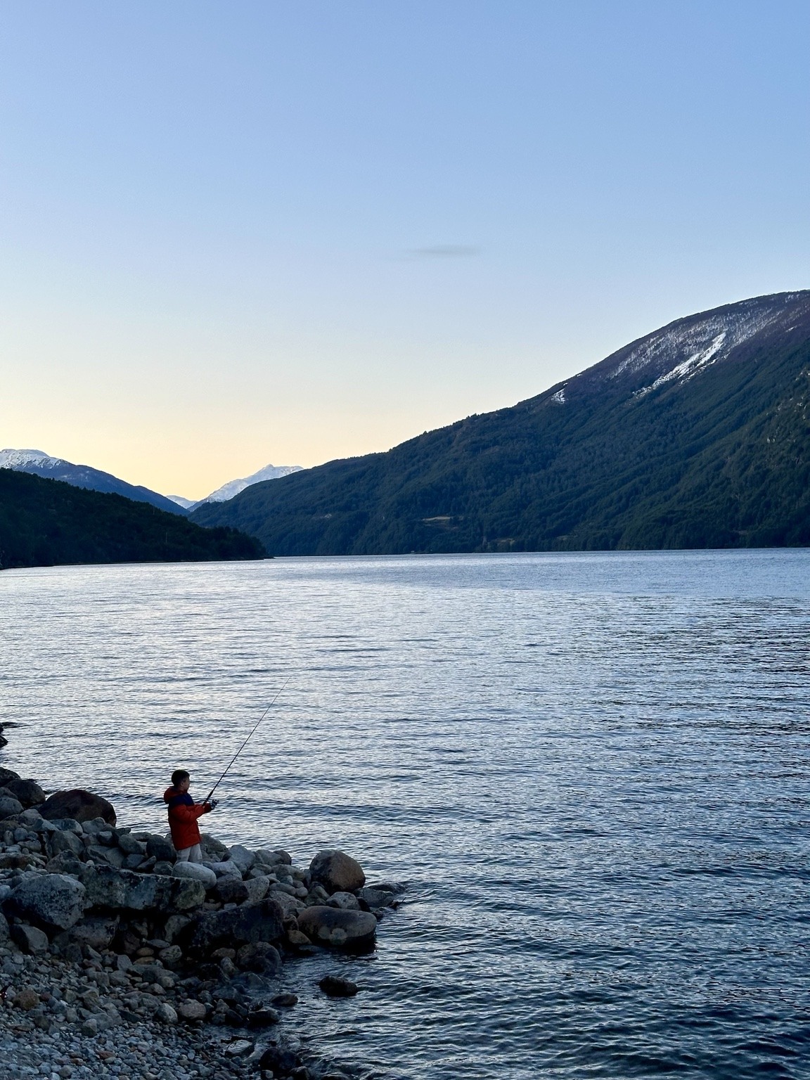 At the water’s edge