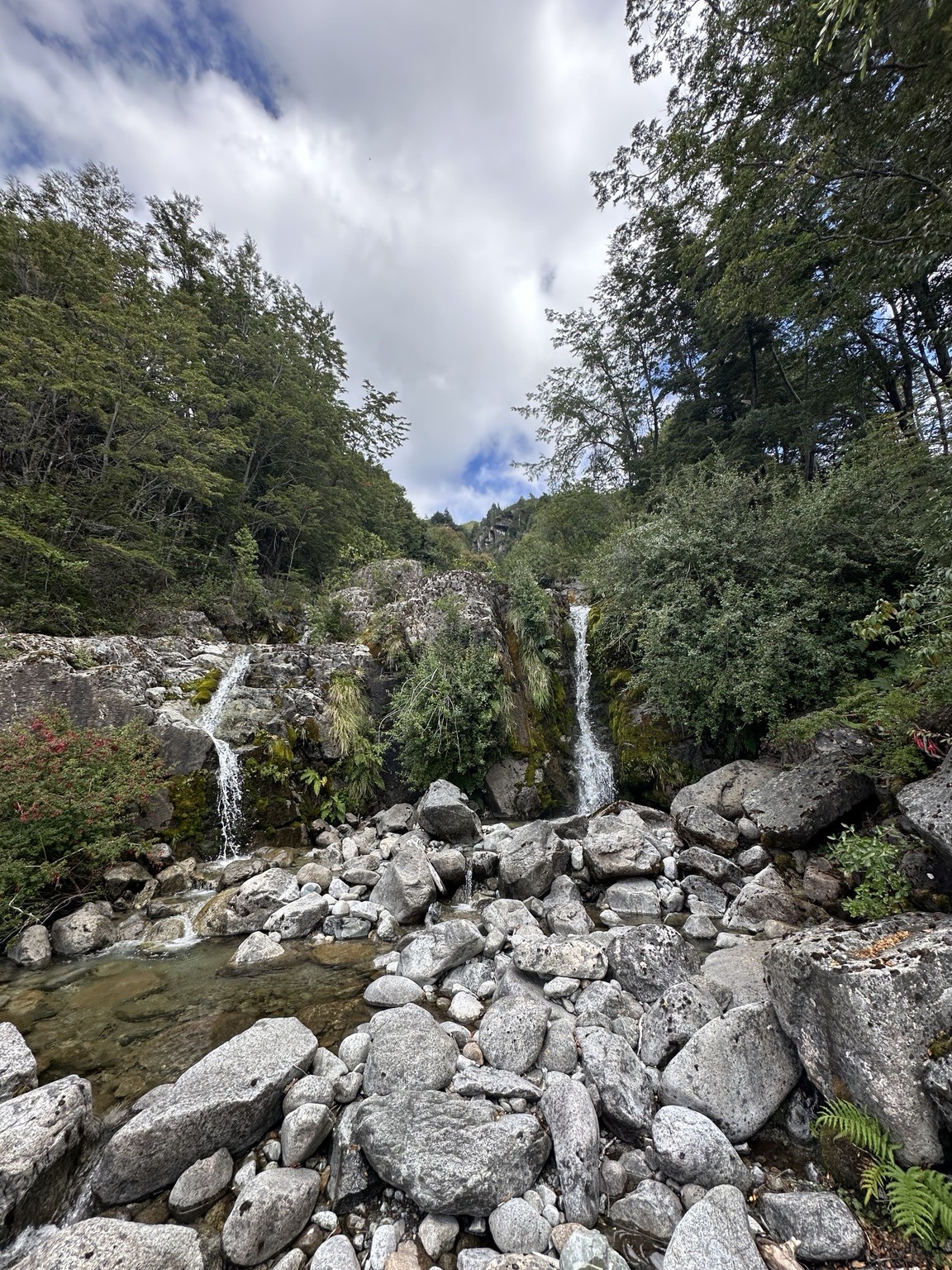Waterfalls along the trail