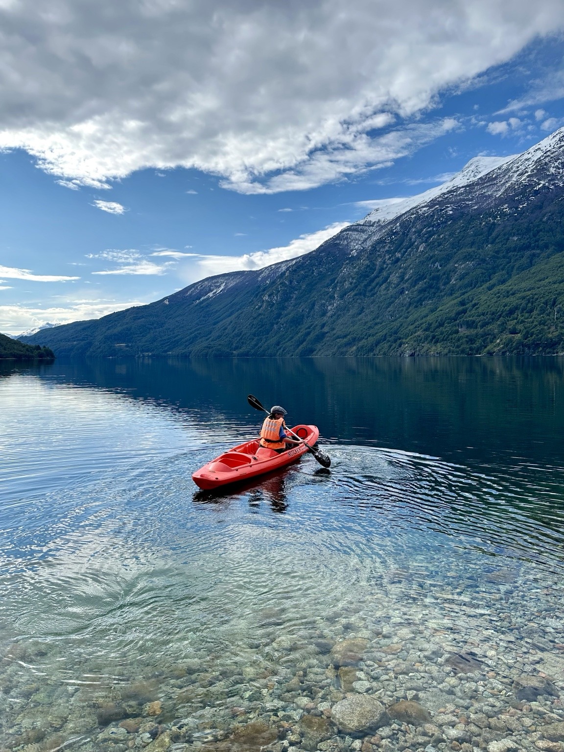 On clear water