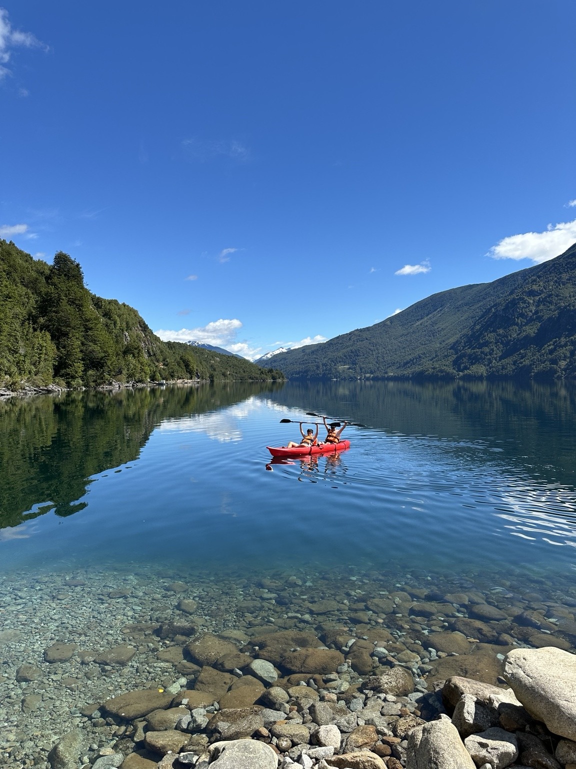A quiet paddle