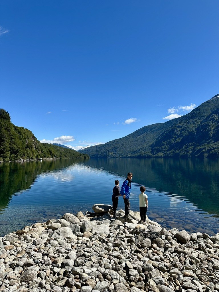 Together by the lake