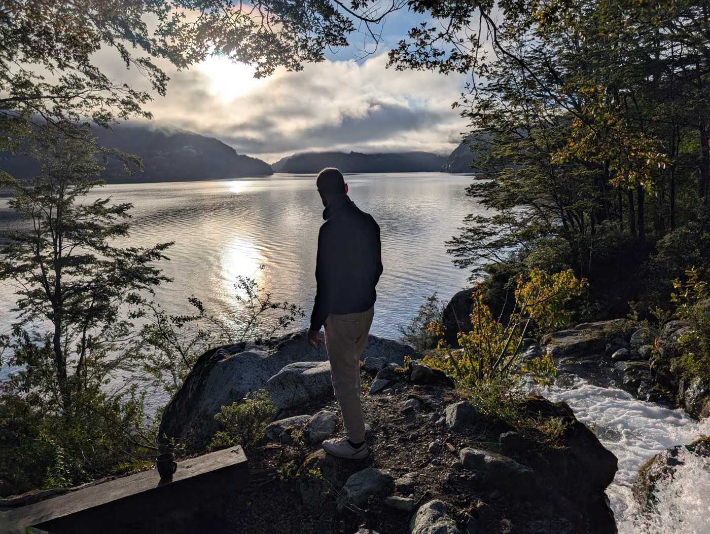 A moment by the lake